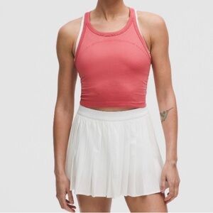 Lululemon Swiftly Tech Racerback Crop Tank Top - Desert Res size 6